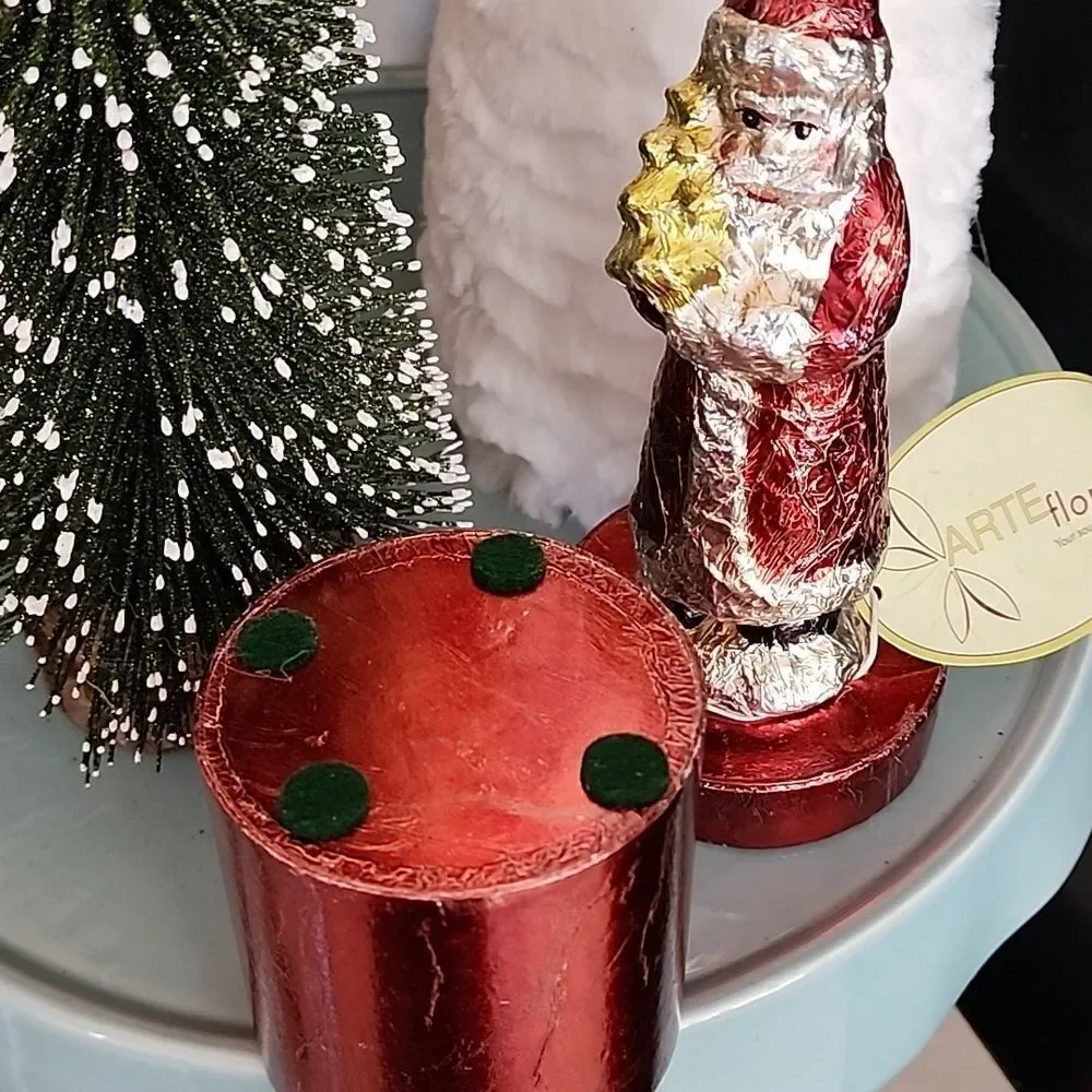 Christmas Santa  Cylinder Surprise Box